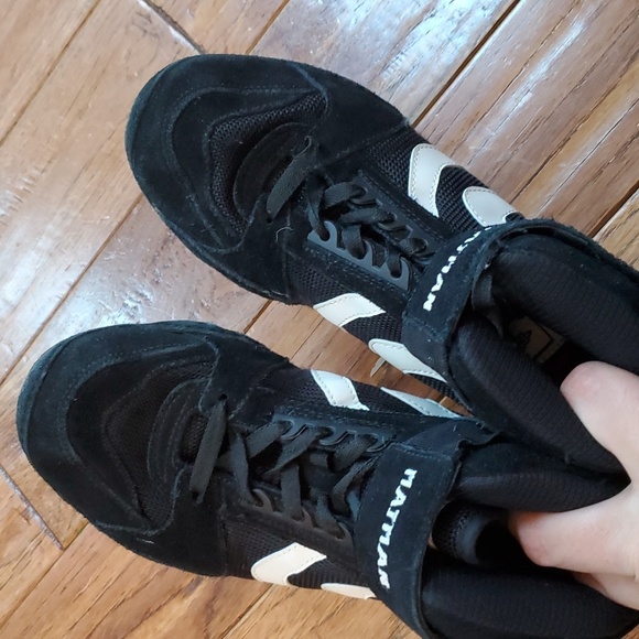 Matman S025 black suede wrestling shoes - Picture 5 of 10